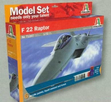 ITALERI Model set home play F-22