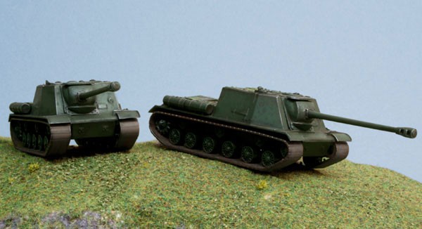 ITALERI ISU-122 2x Fast Assembly Kit