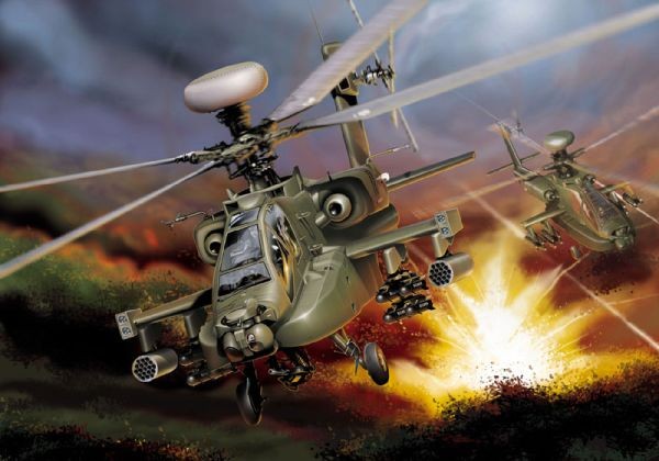 ITALERI AH-64D Apache Lo ngbow