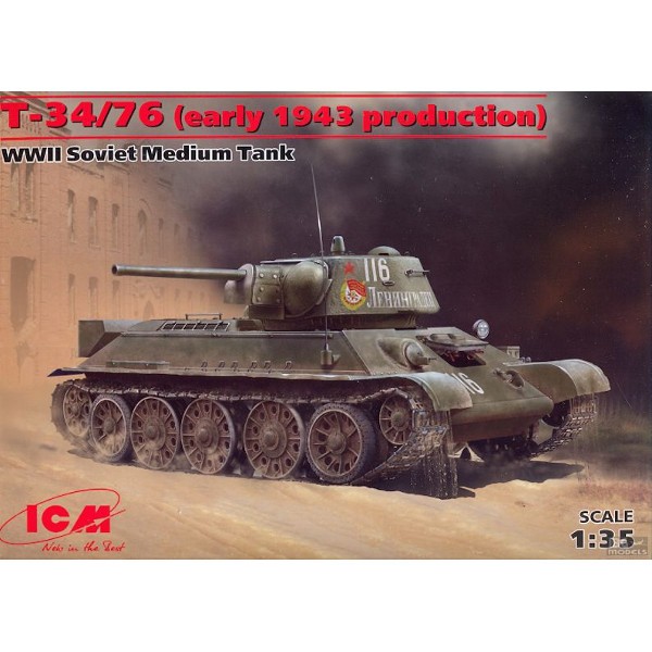 ICM T-34/76 (early 1943 production)
