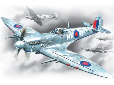 Spitfire Mk.VII WWII British Fighter