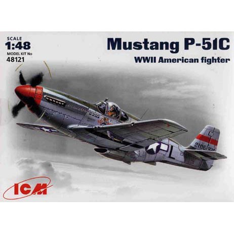 ICM Mustang P-51C WWII A merican Fighter