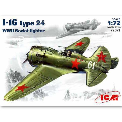 ICM I-16 type24 WWII Sov iet Fighter