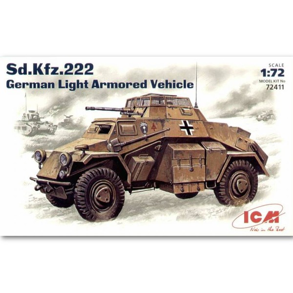 Sd.Kfz.222 German Light Armoured