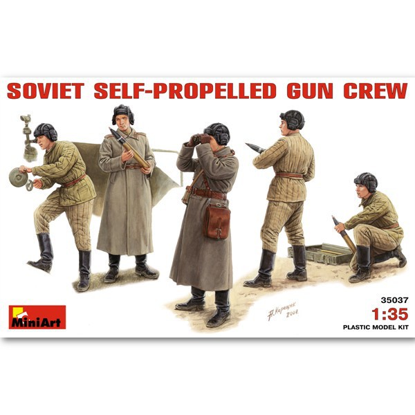 MINIART Soviet S-P Gun C rew