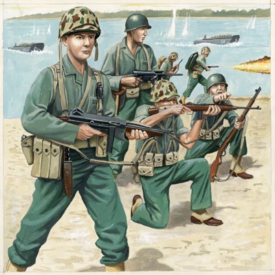 REVELL US-Marineinfanter ie WW II