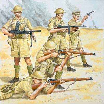 Japanese Infantry WWII