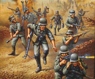 REVELL German Tankgrenadiers WW II