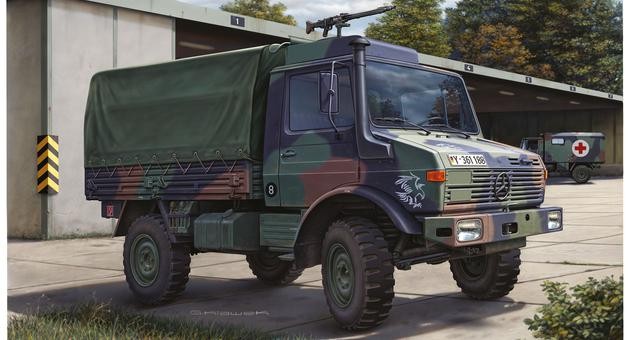 LKW 2t. tmil gl (Unimog)