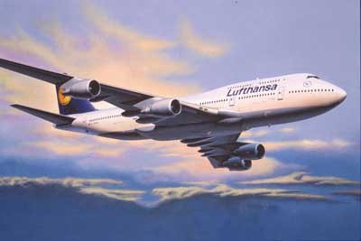 REVELL Boeing 747-400 Lu fthansa