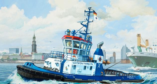 Harbour Tug Boat Fairplay I,III,X