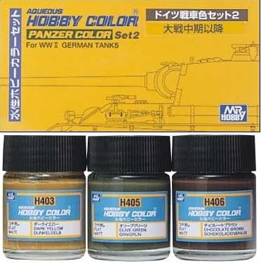 MR.HOBBY German Tank Color Set 2