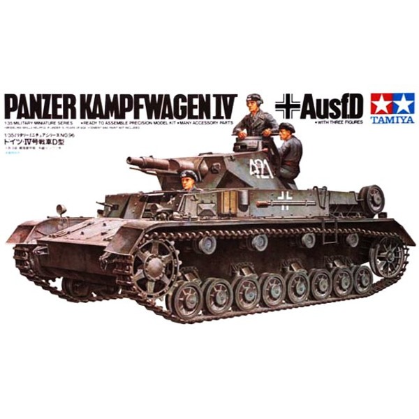 TAMIYA German Pzkpw IV AusfD