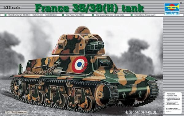 TRUMPETER France 35/38(H ) TANK SA 18