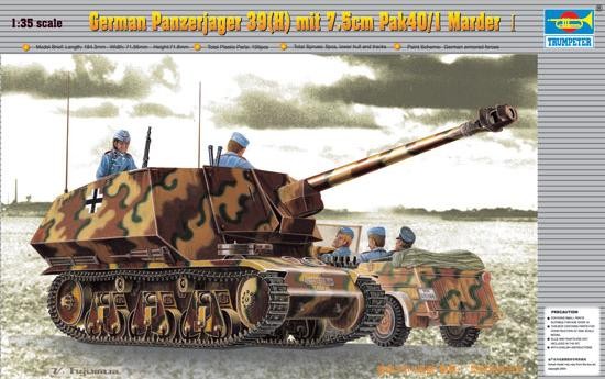 TRUMPETER German Panzerjager 39(H)