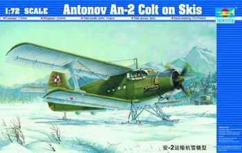 TRUMPETER Antonov An-2 C olt on Skis