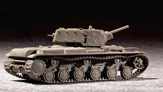 TRUMPETER Soviet KV-1S E hkranami