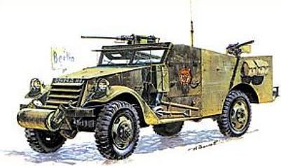 ZVEZDA M-3 Armored Scout Car