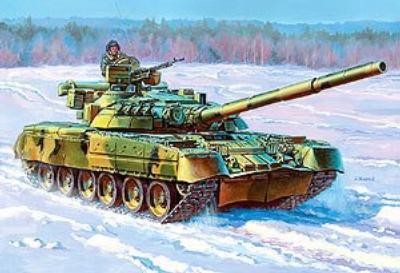 ZVEZDA Russian Main Batt le Tank T-80UD