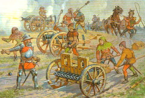 ZVEZDA Medieval Field Powder Artillery