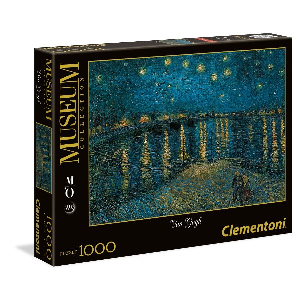 CLEMENTONI 1000 EL. l Mu seum  Van GoghNotte stel