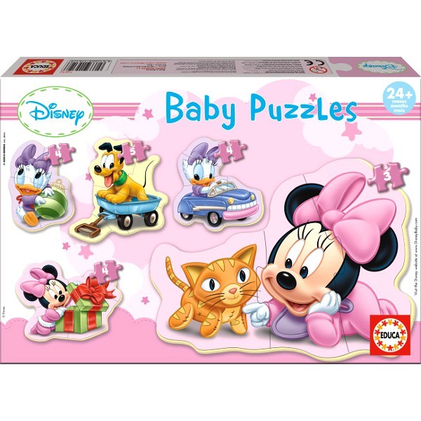 Puzzle Baby 20 elementów Mała Minnie