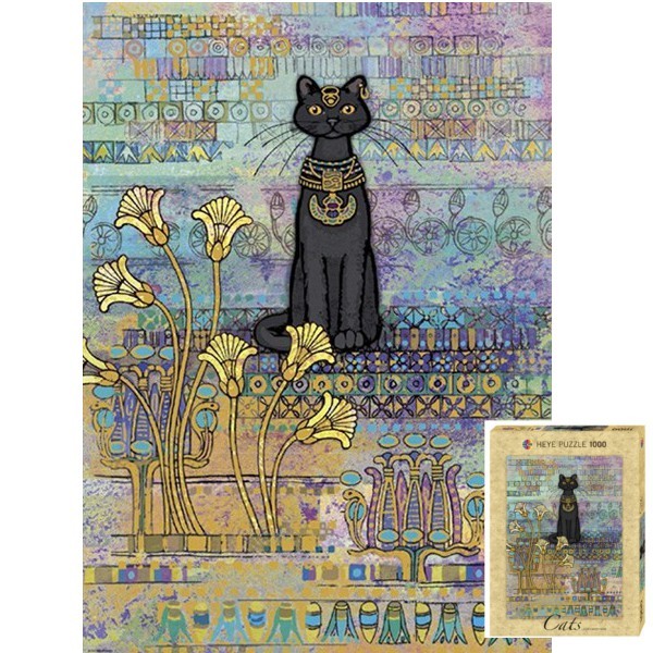 1000 ELEMENTÓW Cats Egyptian, Jane Crowther