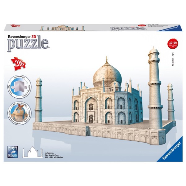 216 ELEMENTÓW 3D Taj Mahal