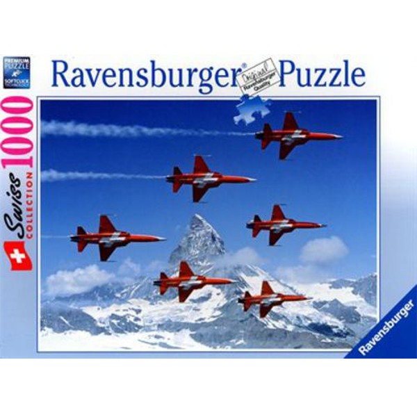 Puzzle 1000 elementów - Szwajcarski patrol