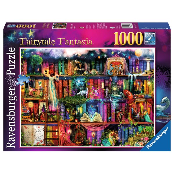 Puzzle 1000 elementów Magiczna biblioteczka