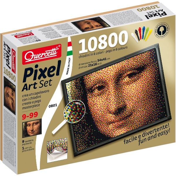 Pixel Gioconda Mozaika 10800 elementów