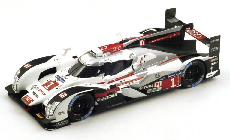 Audi R18 E-tron Quattro Audi Sport Team Joest #1 L. Di Grassi/M. Gene/T. Kristensen 2nd Le Mans 2014