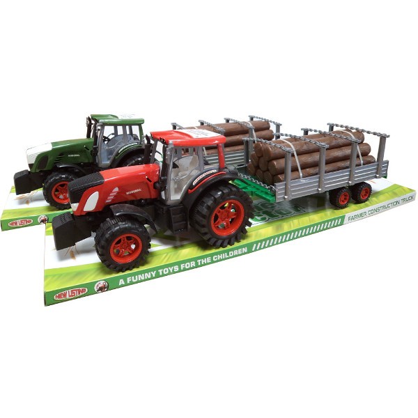 SWEDE Traktor z przyczepą 80 cm