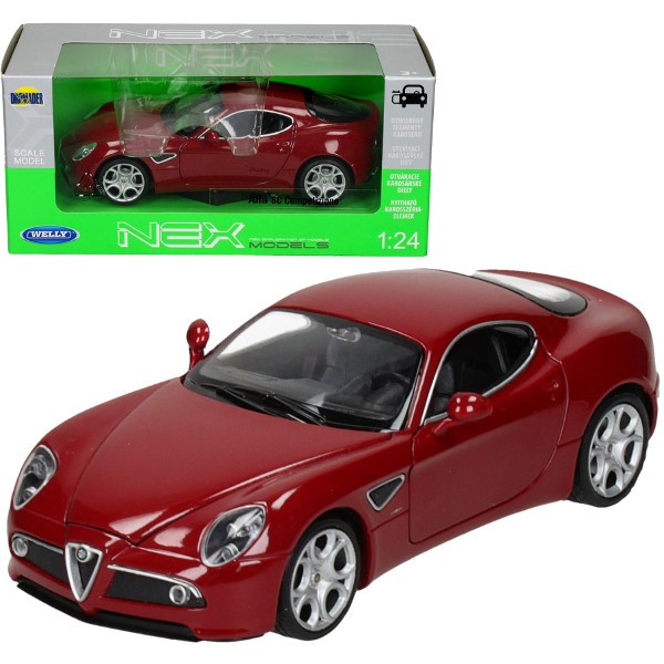 Alfa 8C Competizione, czerwony