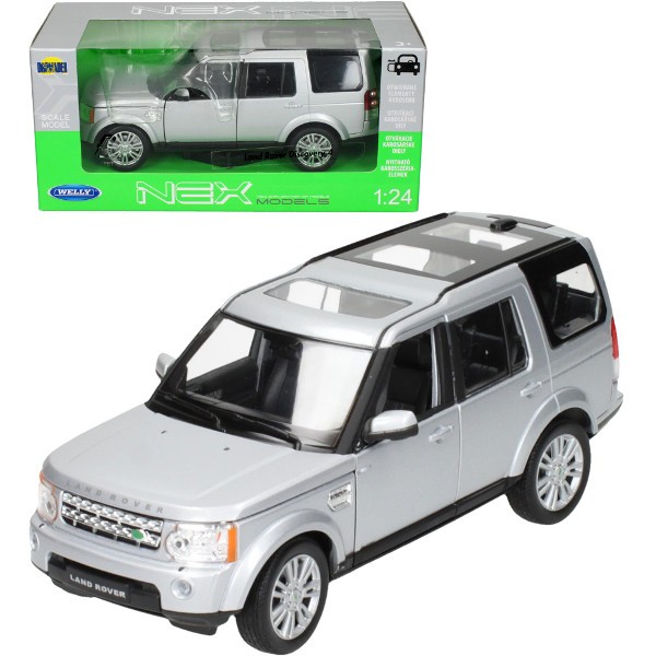 Land Rover Discovery 4, srebrny