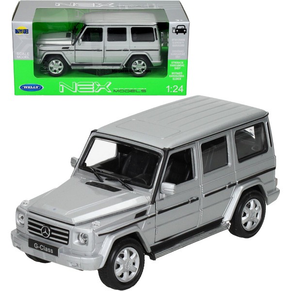 WELLY Mercedes-Benz G-Cl ass, srebrny