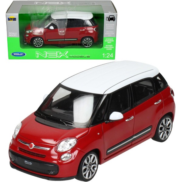 Fiat 500L 2013, czerwony