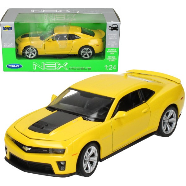 Samochód Chevrolet Camaro ZLI, żółty