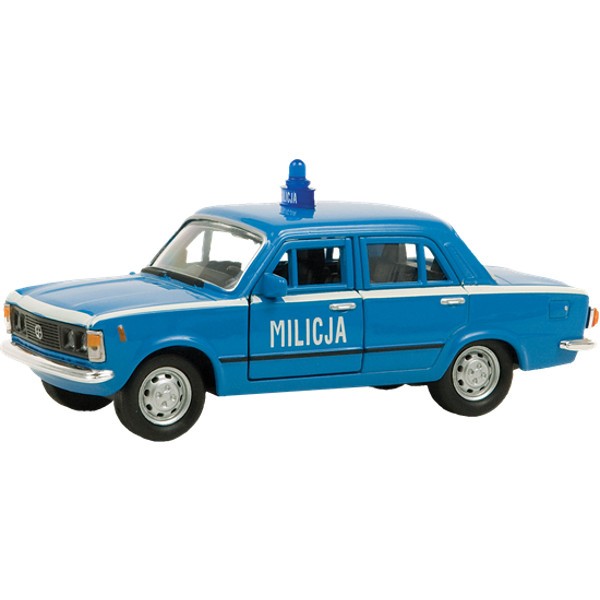 WELLY Fiat 125P Milicja 1/34