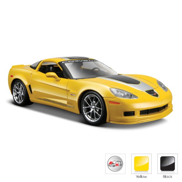 Model metalowy Chevrolet Corvette GT1 2009