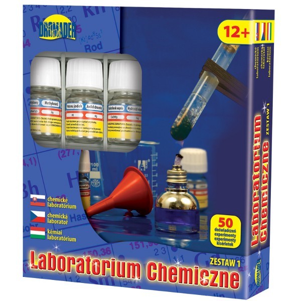 Chemik 50 doświadczeń Zestaw 1