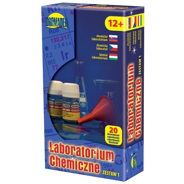 Chemik 20 doświadczeń Zestaw 1