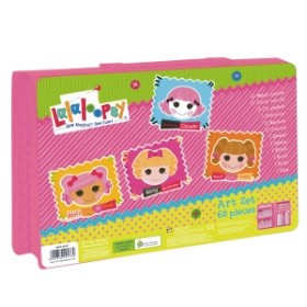 68 el. Zestaw Art. Lalaloopsy