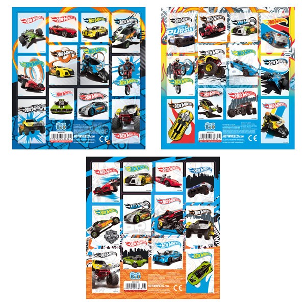 Naklejki 25 szt. Hot Wheels