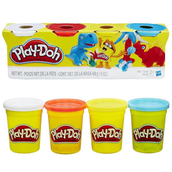 PlayDoh 4pak Classic Color