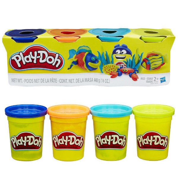 PlayDoh 4pak Bold Color