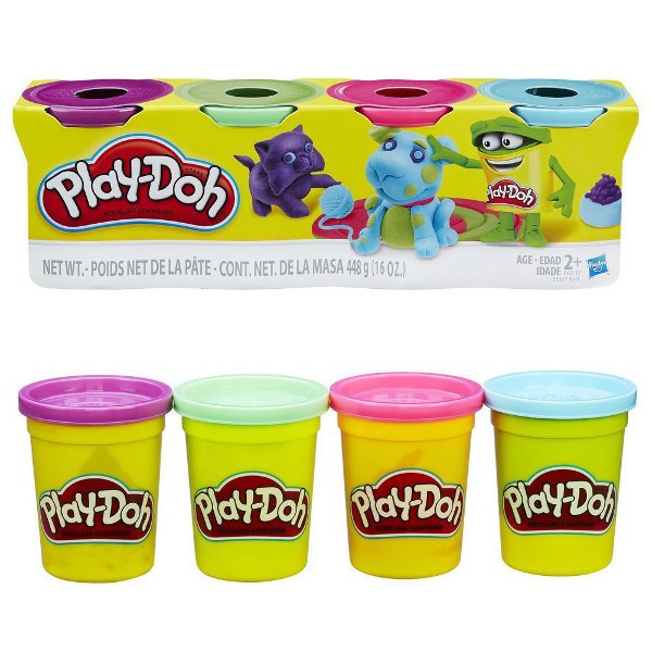 PlayDoh 4pak Bright Color