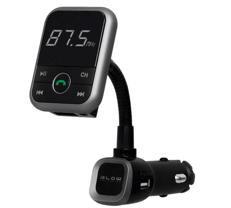 Transmiter FM Bluetooth 4.0 + ładowarka 2,1A