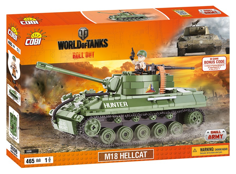 Klocki Armia World Of Tanks M18 Hellcat