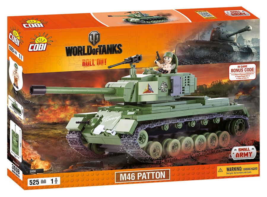 Klocki Armia World Of Tanks M46 Patton